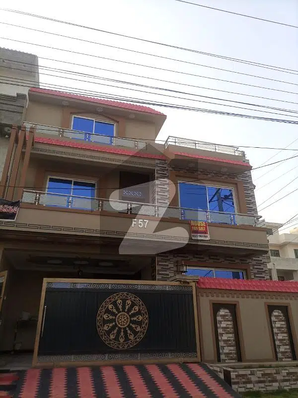 8 marla double storey corner house