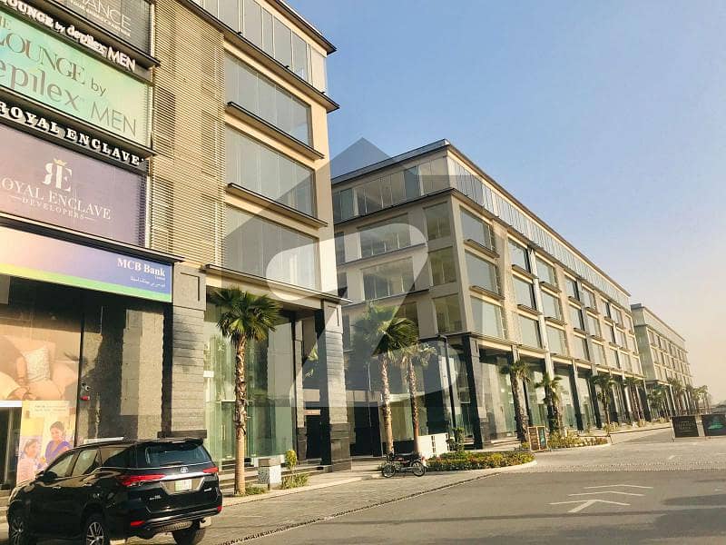 8 Marla Corner 3 Sides Open Ground Floor For Rent In Dha Raya Commercial Best Hot Location
