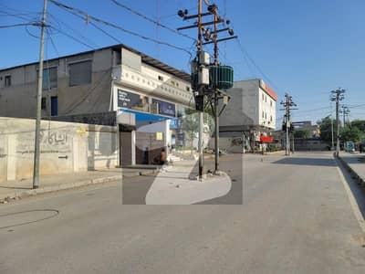 Ideal Location Industrial Plot For Sale North Karachi On 300Ft Wide Road