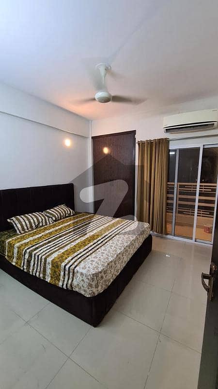 Two Bed fully furnished Apartment Available For sale In Gulberg Greens Islamabad.