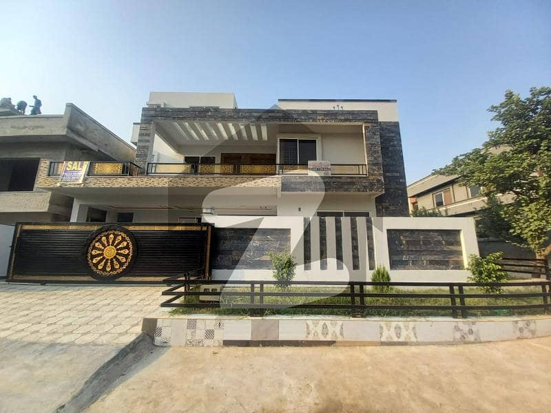Very Very Beautiful Newly Constructed 14 Marla Brand New House For Sale On Prime Location Of Jinnah Garden Islamabad.