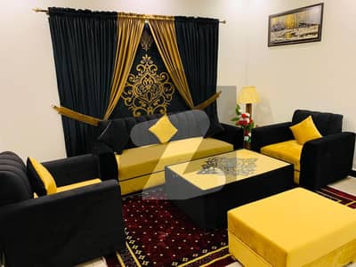 7 Marla luxury House Ground portion Fully Furnished Available For Rent Bahria Town phase 8 Usman Block