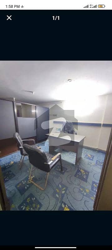 furnished office chamber for rent in Ideal location