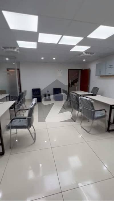 MIDWAY COMMERCIAL-B FULLY FURNISHED OFFICE AVAILABLE ON RENT