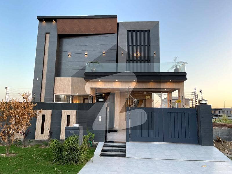 DHA Defense 10 Marla Brand New LUXURY Modern Design Straight Line House Available For Sale
