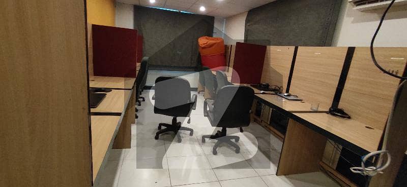 Furnished Office 3600 Square feet For rent pechs block 2