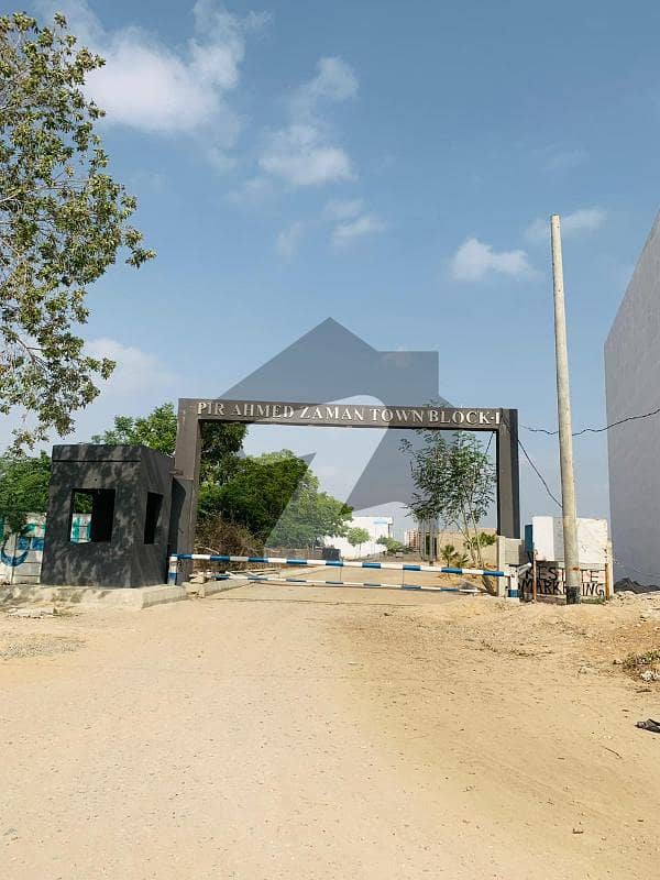 120 sq yards plot PIR AHMED ZAMAN TOWN Pir Ahmed Zaman Town Block 1, Pir Ahmed Zaman Town