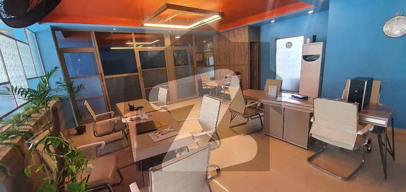 2000 SQFT FURNISHED OFFICE FOR RENT IN BAHRIA TOWN PHASE 7 RAWALPINDI