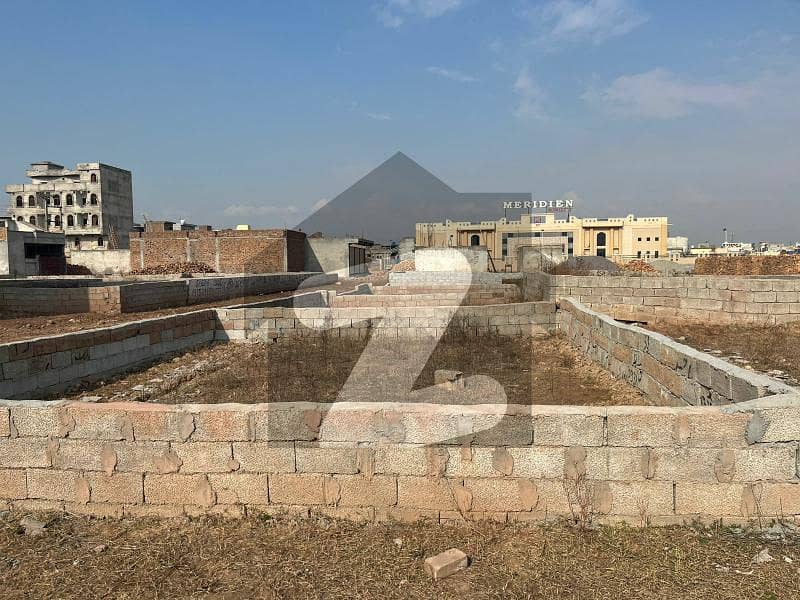 3 marla commercial plot in ghauri town is available for sale.