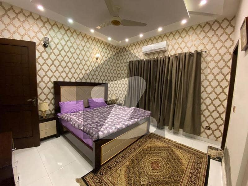 5 MARLA LUXURY FULLY FURNISHED HOUSE FOR RENT IN QUAID BLOCK BAHRIA TOWN LAHORE