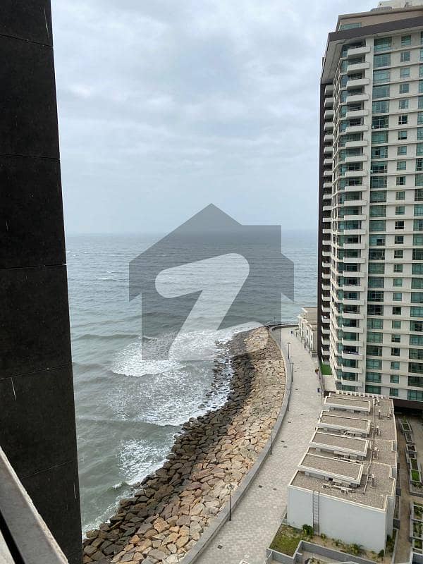 4 Bedrooms Full Sea Facing and Fully Furnished with Maid Room with Bath + Powder Room + Fully Fitted Kitchen Including Dishwasher. Two Car Parking in Basement in Pearl Tower Total 2632 Square Feet