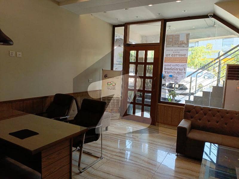 Fully Furnished Office Available For Rent On Main Pwd Road
