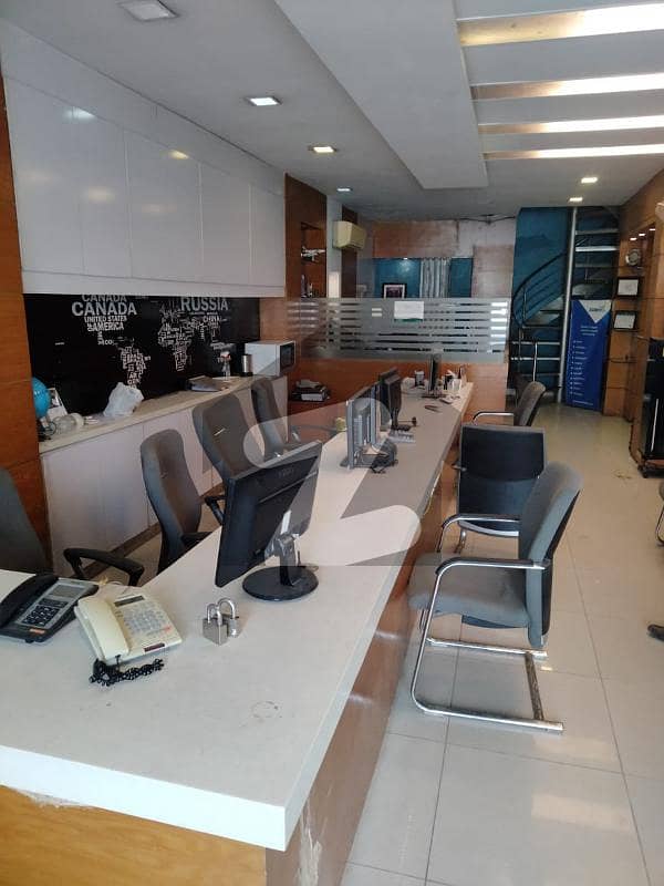 Ground Floor Furnished Office Main Abbot Road Lahore