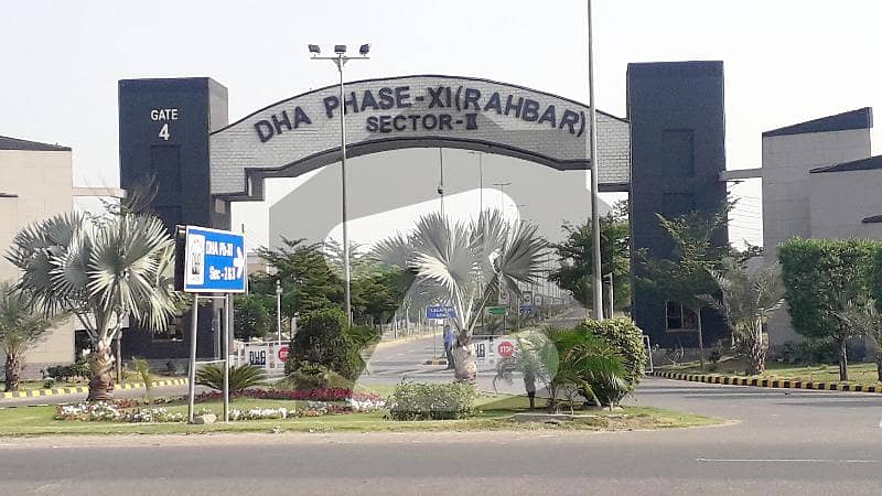 8 Marla Residential Plot For Sale In Dha Phase 11 Rahbar Sector 1