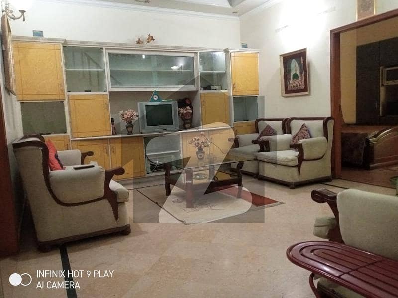 Furnished room with drawing room for bachelors is available in front of Expo center Johar Town Lahore