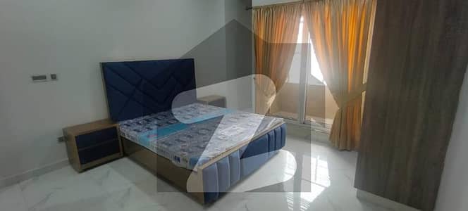 A well-furnished one bed apartment in River Hills Bahria Phase 7