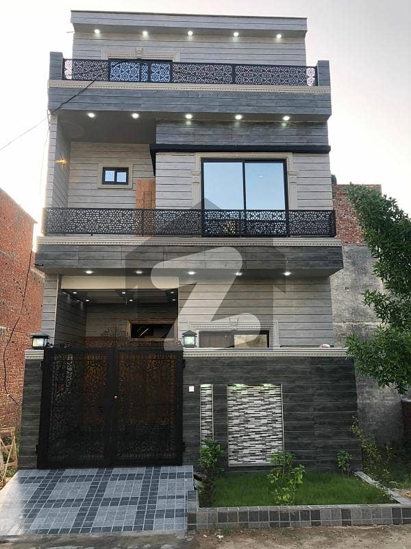 3 Marla brand new decent style house in Hafeez Garden housing scheme phase 2 canal road near Jallo Park Lahore is available for sale.