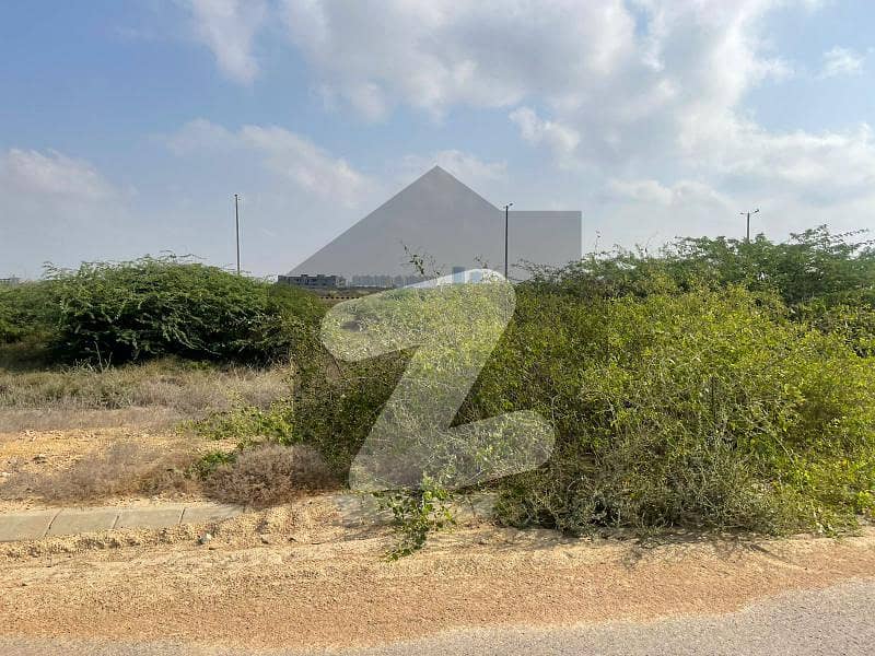 Build Your Dream Home Here 500 Square Yards Plot For Sale On 4th Belt D Cutting Opposite To Dha Golf Club