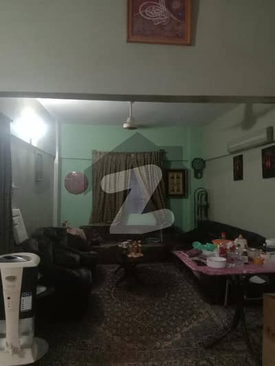 Alhamra Garden 3 Bed DD 3rd Floor Flat Available For Sale