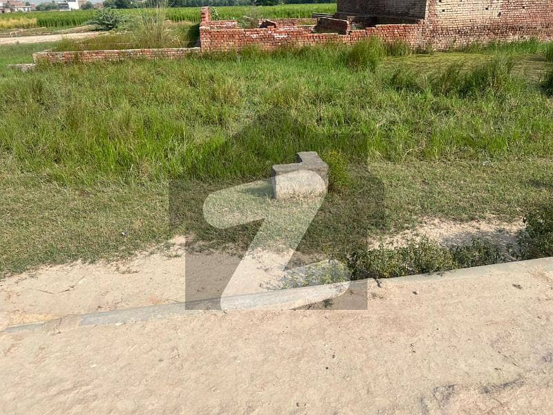 6marla plot's available on cash or installments plan nearby Lahore smart city