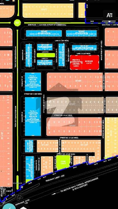 50x60 333 sqyd Commercial Plot For Sale