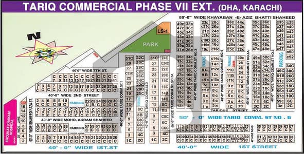 Commercial Plot For Sale In Tariq Commercial Phase VII-Ext DHA