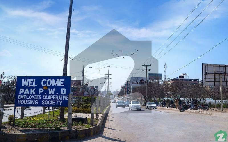 1 Kanal Commercial Plot for sale in PWD main double road. . . proper commercial