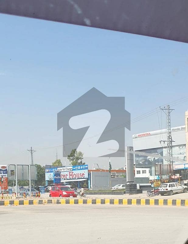 66 Marla With Big Front Plot For Sale It Is The Only Commercial Plot Available Before T Chowk Demand 70 Crore CDA Zone 5