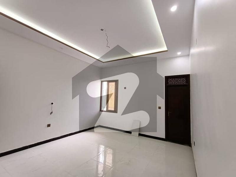 Leased 3 Bed DD Brand New 3rd Floor Portion With Roof In Block J North Nazimabad