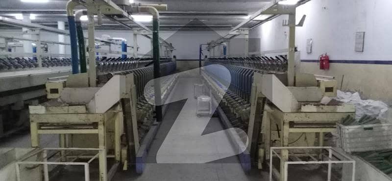 25 Acre Textile Mill For Sale With Machinery