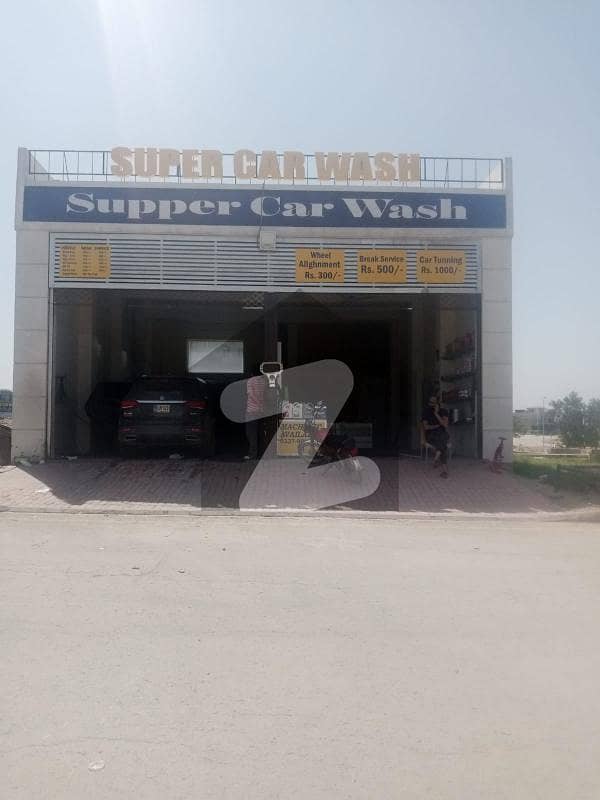Car Wash (Service Station for Sale) Block E Commercial Area Phase 8 Bahria Town
