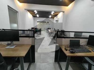 Furnished Ground Floor Office For Rent For 40+ Staff