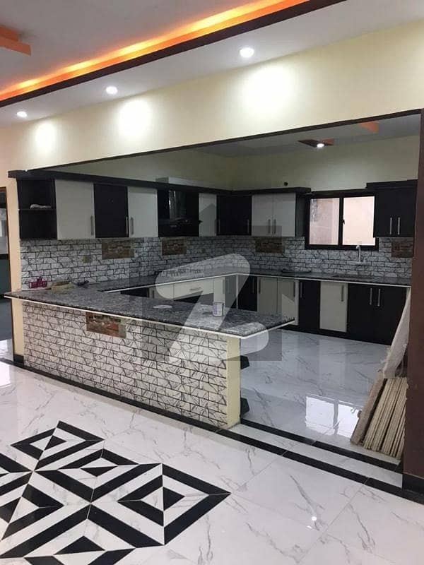 400 sq yd almost brand new portion available for rent in Gulistan e jauhar
