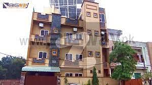 1 kanal building 32 rooms with hall commercial approach for hostle hotel hospital guest house office hot location