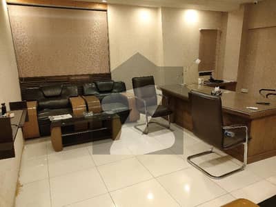 FULLY FURNISH OFFICE FOR RENT IN BADAR COMMERCIAL AREA