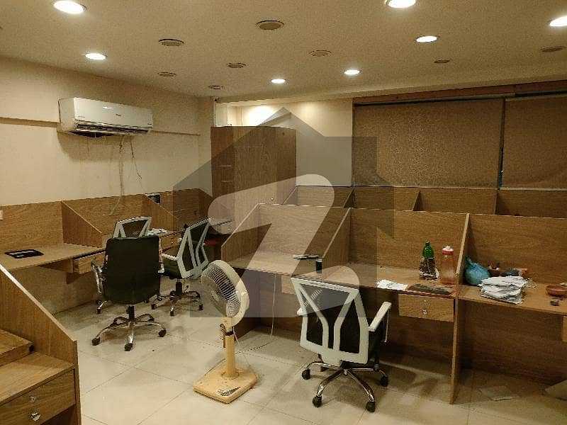 FULLY FURNISH OFFICE FOR RENT IN BADAR COMMERCIAL AREA