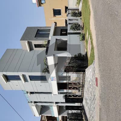 10 Marla Corner With Basement Double Story Brand New House For Sale In Tariq Garden Near Wapda Town Phase 1 Prime Location