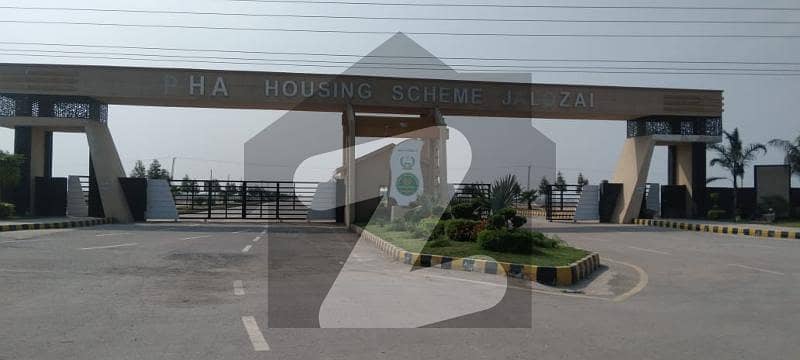 5 Marla Plot For Sale PHA Jalozai Housing Scheme Block E