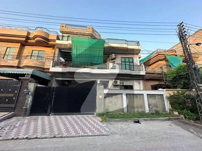 11 MARLA, COMPLETE TRIPLE STOREY HOUSE IN MARGHZAR HOT BLOCK & PRIME LOCATION