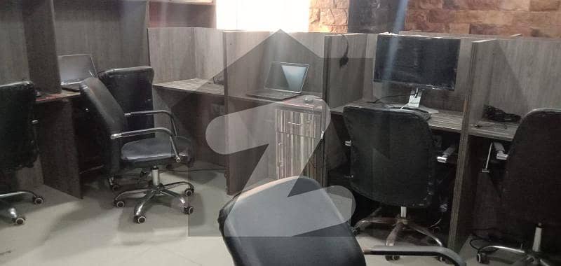 Fully Furnished Office At Shahrah E Faisal 24*7 With Car Parking Inside