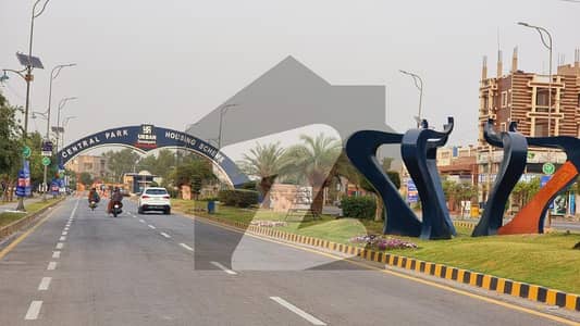 1 Kanal Plot In Reasonable Price For Sale In B Block Central Park Lahore