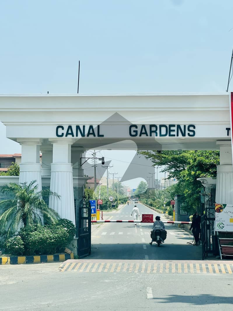 2.4 Marla Commercial Plot For Urgent Sale In Canal Garden Lahore