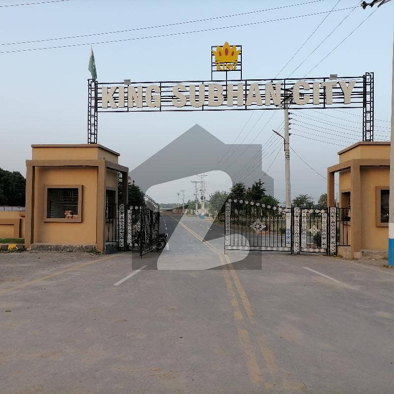 Good 4 Marla Residential Plot For Sale In King Subhan City