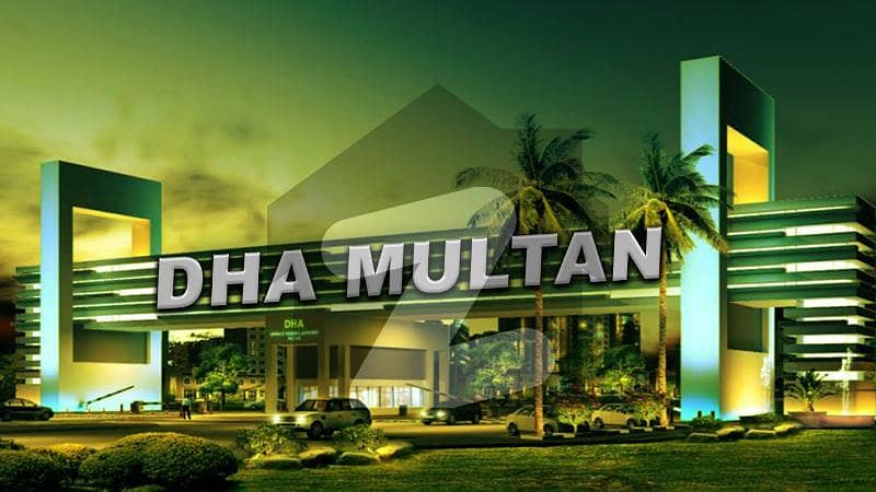 One Kanal Plot For Sale Plot No 1598 Sector W1 In DHA Multan Phase 1