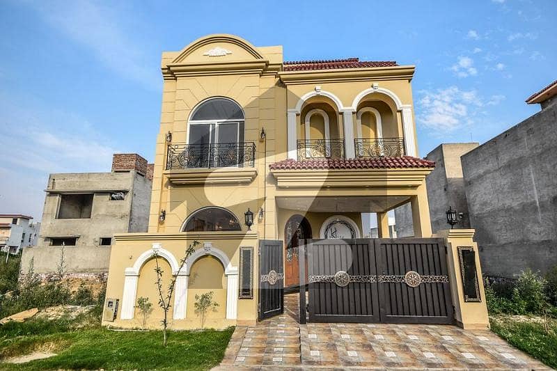 6-Marla Eye Catching Spanish Design Dream Villa For Sale In Bankers