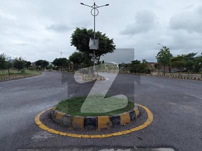 10 Marla Corner Double Road Plot For Sale In Top City-1 Islamabad
