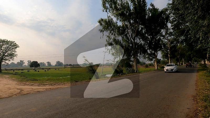 1 Kanal Farmhouse Plot For Sale In Installments Badian Road Lahore.