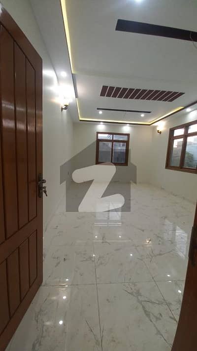 West Open Corner Ultra Modern Style PORTION Wide Location In Gulshan-E-Iqbal