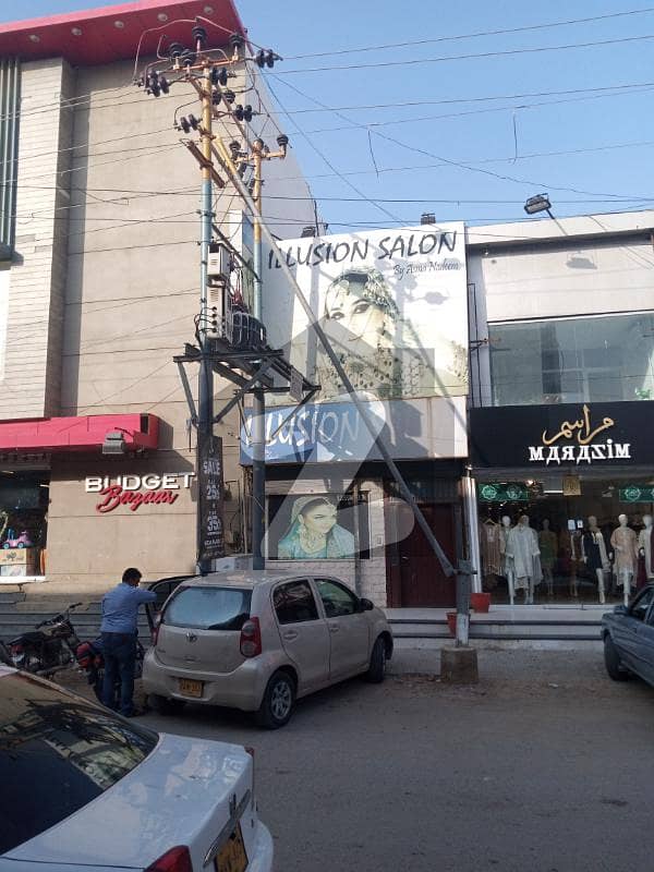 Shop Available For Sale KDA Market Gulshan Block 3 Ground + 2