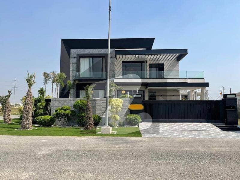 1 Kanal Brand New Luxury Modern Design House Available For Sale In Dha Top Location